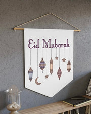 Eid Mubarak flag kids room wall art deco hanger - Eli&Eli Dubai