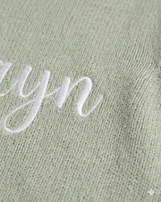 Jacquard Cotton Luxury Baby Romper | Sage Green (2 Pieces)