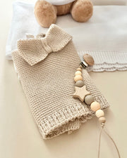 Neutral Babyshower Gift Hamper Personalised | Cloud White (5 Pieces)