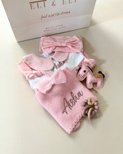 Bag Charm Little Ponny for Diaper or Mama's Bag | Baby Pink