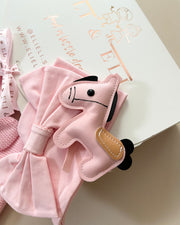 Bag Charm Little Ponny for Diaper or Mama's Bag | Baby Pink