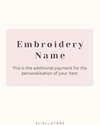 Z | Embroidery Name