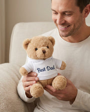 Best Dad Bear plush teddy gift - view 3 | Eli&Eli