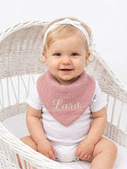 Handmade Muslin Bandana Bibs | Colour Selection
