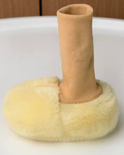 Soft leather and wool baby boots, colour options - Eli&Eli