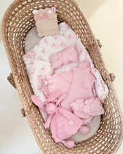 Dream in Pink personalised baby girl gift hamper - view 2 | Eli&Eli