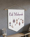 Eid Mubarak flag kids room wall art deco hanger - Eli&Eli Dubai