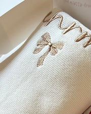 Little bow embroidery application - view 2 | Eli&Eli
