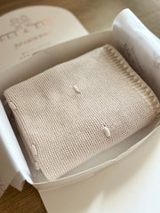 Luxury personalised blanket gift hamper in ivory - view 10 | Eli&Eli