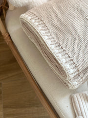 Luxury personalised blanket gift hamper in ivory - view 13 | Eli&Eli