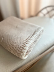 Luxury personalised blanket gift hamper in ivory - view 14 | Eli&Eli