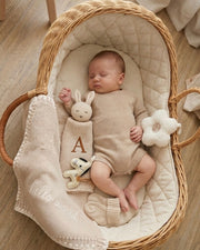 Luxury personalised blanket gift hamper in ivory - view 4 | Eli&Eli