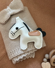 Luxury personalised blanket gift hamper in latte caramel - view 6 | Eli&Eli