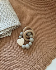Luxury personalised blanket gift hamper in latte caramel - view 8 | Eli&Eli