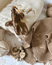 Luxury personalised blanket gift hamper Little Bear - view 8 | Eli&Eli