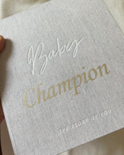 Personalised baby milestone journal - view 3 | Eli&Eli