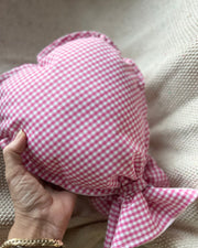 Personalised Baby Balloon Pillow with Embroidered Name - Blush Muslin - view 9 | Eli&Eli