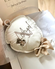 Baby balloon pillow ivory muslin - view 2 | Eli&Eli