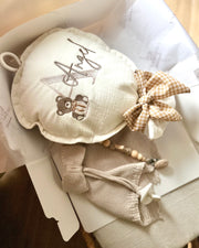 Baby balloon pillow ivory muslin - view 4 | Eli&Eli
