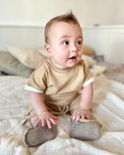 Personalised baby boy Christmas terry gift set - view 2 | Eli&Eli