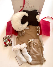 Personalised baby boy Christmas terry gift set - view 3 | Eli&Eli