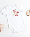Personalised baby Christmas onesie with Ho Ho Ho design and name - Eli&Eli Dubai