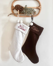 Personalised baby Christmas terry gift set with name embroidery - Eli&Eli