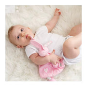 Personalised pink bunny baby toy - view 4 | Eli&Eli