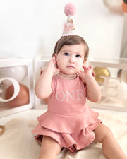Birthday photo shoot set in magnolia blush - view 2 | Eli&Eli