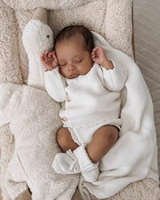 Cozy knitted set coco white - view 6 | Eli&Eli