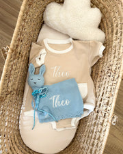 Personalised first birthday photoshoot outfit with embroidery - view 2 | Eli&Eli