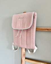 Personalised handmade muslin kids bag - view 6 | Eli&Eli