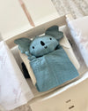 Personalised koala comforter blanket in blue for babies - Eli&Eli Dubai