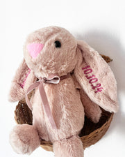 Personalised little grey bunny toy - view 11 | Eli&Eli