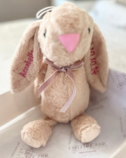 Personalised little grey bunny toy - view 12 | Eli&Eli