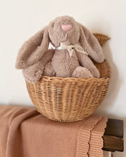 Personalised little grey bunny toy - view 2 | Eli&Eli