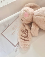 Personalised little grey bunny toy - view 8 | Eli&Eli