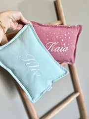 Personalised muslin baby pillow - view 11 | Eli&Eli
