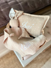 Personalised muslin baby pillow - view 14 | Eli&Eli