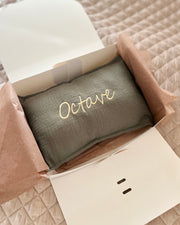 Personalised muslin baby pillow - view 7 | Eli&Eli