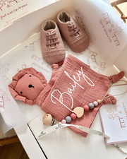 Muslin lion comforter toy copper - view 2 | Eli&Eli