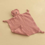 Muslin lion comforter toy copper - view 4 | Eli&Eli