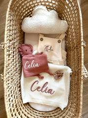 Muslin lion comforter toy copper - view 5 | Eli&Eli