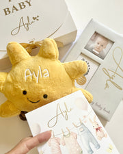 Personalised plush baby crib pillow - view 8 | Eli&Eli