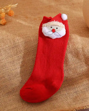 Personalised red Santa baby boy romper Christmas gift set - view 3 | Eli&Eli