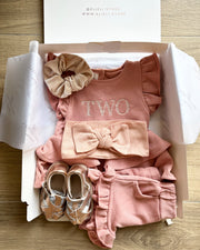 Personalised second birthday gift set Magnolia Blush Princess - view 2 | Eli&Eli
