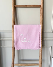 Summer Knitted Blanket Cupcake Pink - Personalised Name - view 9 | Eli&Eli