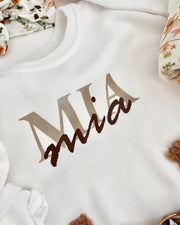 Personalised white terry Christmas gift set for boy or girl - view 6 | Eli&Eli