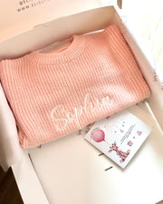 Personalised tiny baby girl greeting card - view 2 | Eli&Eli