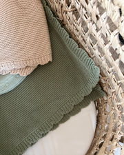 Premium personalised blanket gift hamper in sea green - view 10 | Eli&Eli